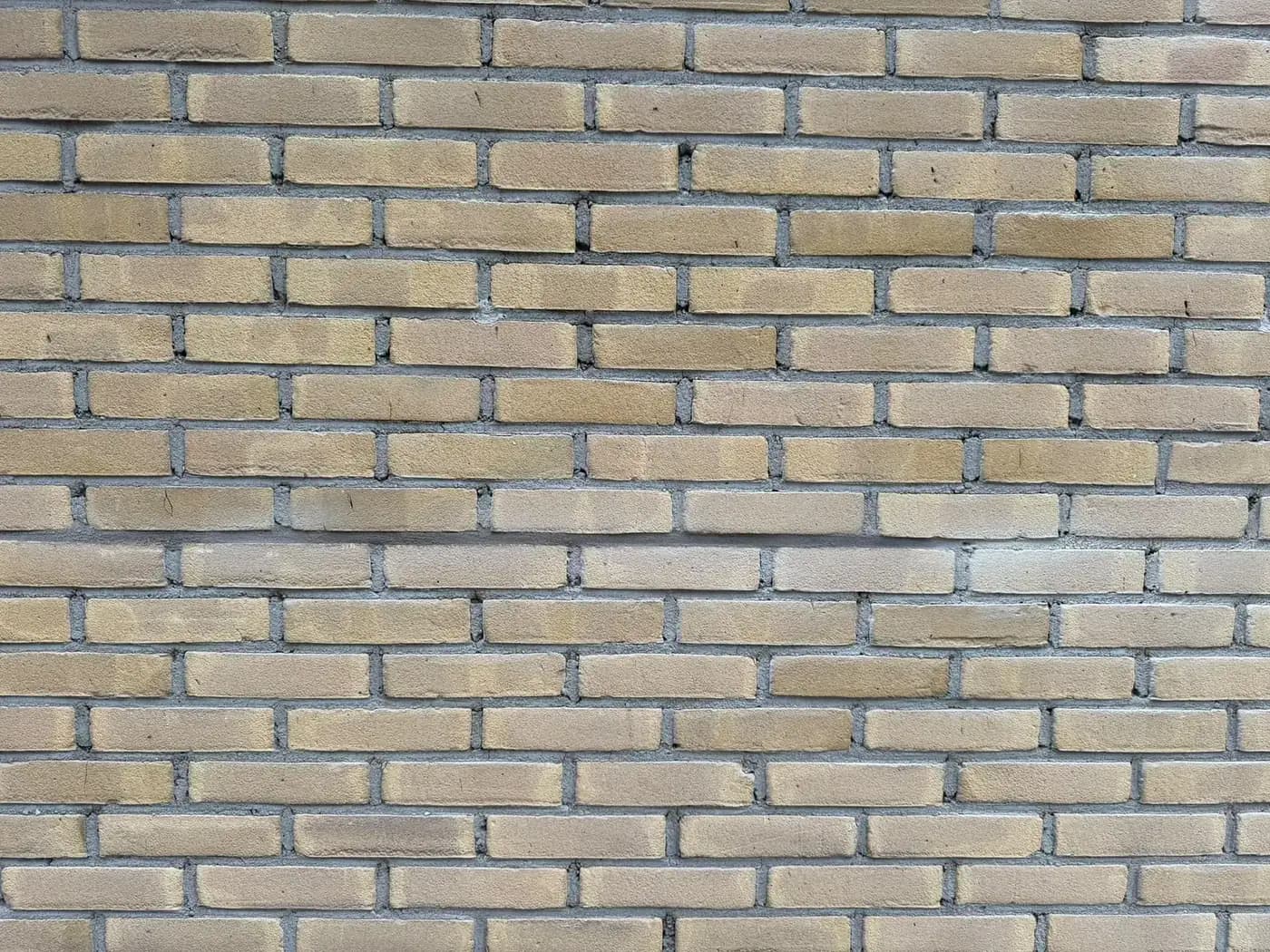 Detail van voegwerk in baksteen